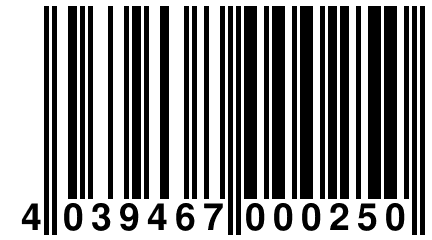 4 039467 000250