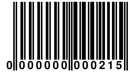 0 000000 000215