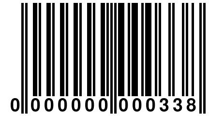 0 000000 000338