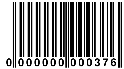 0 000000 000376