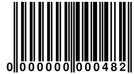 0 000000 000482