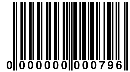 0 000000 000796