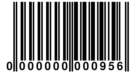 0 000000 000956