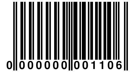 0 000000 001106