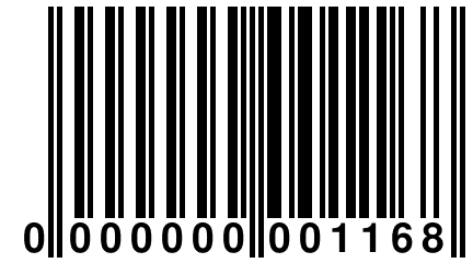 0 000000 001168