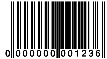 0 000000 001236