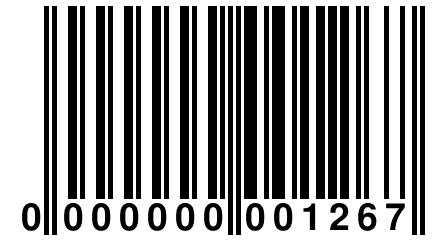 0 000000 001267