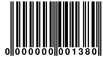 0 000000 001380