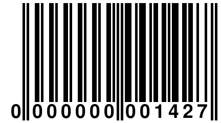 0 000000 001427