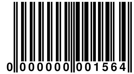 0 000000 001564