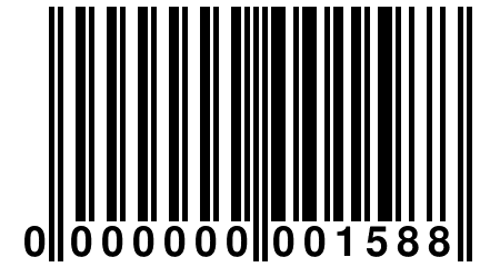 0 000000 001588