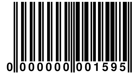 0 000000 001595