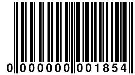 0 000000 001854