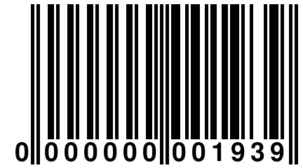 0 000000 001939