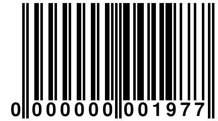 0 000000 001977