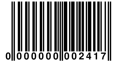 0 000000 002417