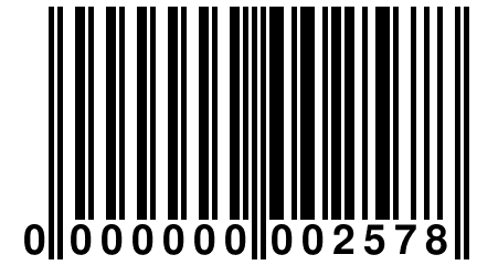 0 000000 002578