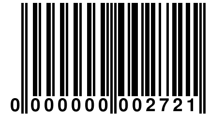 0 000000 002721