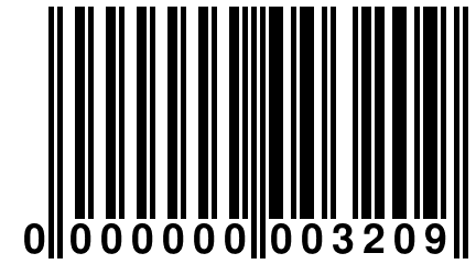 0 000000 003209