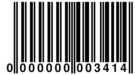 0 000000 003414