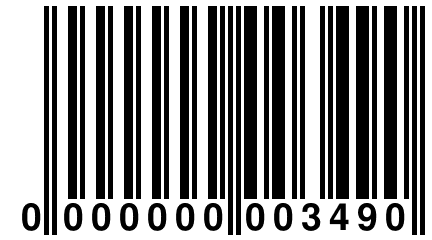 0 000000 003490