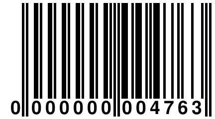 0 000000 004763