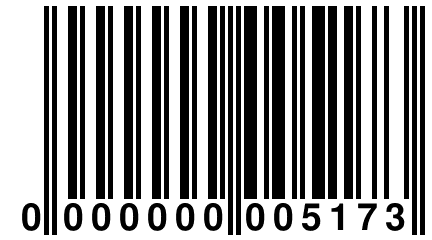 0 000000 005173