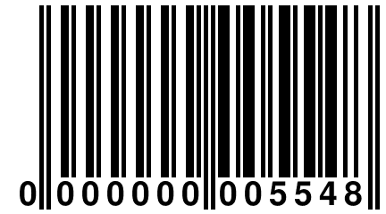 0 000000 005548