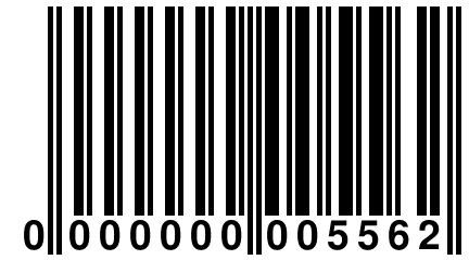 0 000000 005562