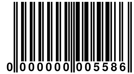 0 000000 005586