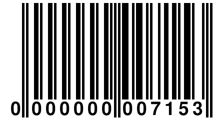 0 000000 007153