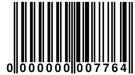 0 000000 007764