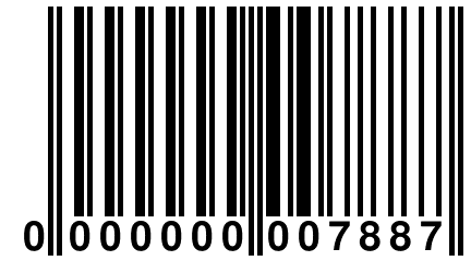 0 000000 007887