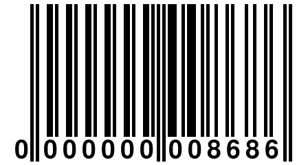 0 000000 008686