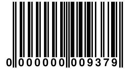 0 000000 009379