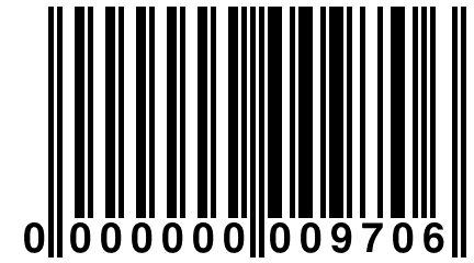 0 000000 009706