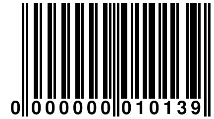 0 000000 010139