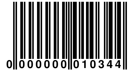 0 000000 010344