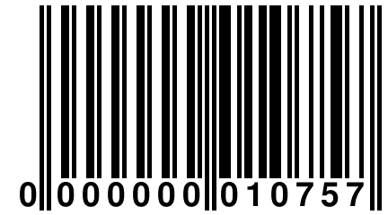 0 000000 010757