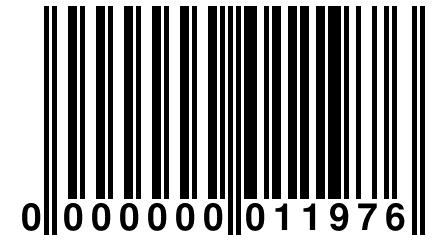 0 000000 011976