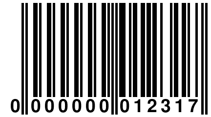 0 000000 012317