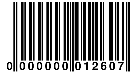 0 000000 012607