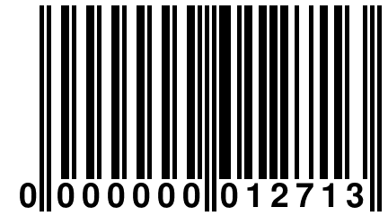 0 000000 012713