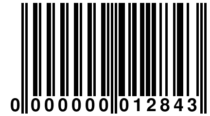 0 000000 012843