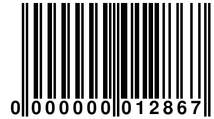 0 000000 012867