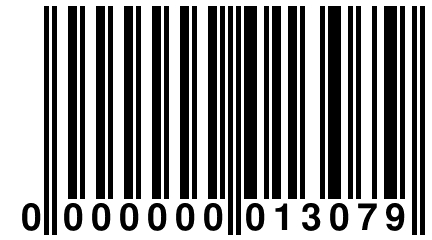 0 000000 013079