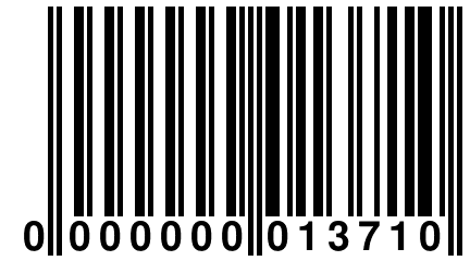 0 000000 013710