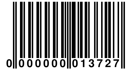 0 000000 013727