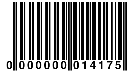 0 000000 014175