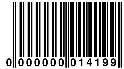 0 000000 014199